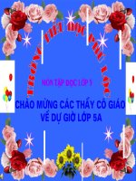 TD Cai gi quy nhat?