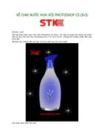 Vẽ chai nước hoa với Photoshop CS 8.0