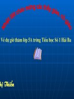 Luyện từ và câu: Đại từ (Đào Thị Thiển)