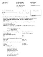 đề thi văn 7 HK1-Nguyệt