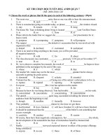 Đề HSG Q7 (2019-2010)