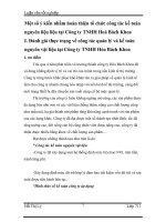 Một số ý kiến nhằm hoàn thiện tổ chức công tác kế toán nguyên liệu liệu tại Công ty TNHH Hoá Bách Khoa