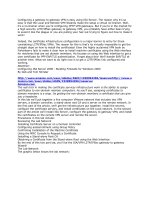 Configuring a gateway to gateway VPN is easy using ISA Server