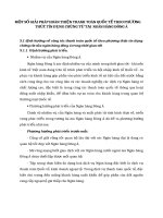 MỘT SỐ GIẢI PHÁP HOÀN THIỆN THANH TOÁN QUỐC TẾ THEO PHƯƠNG THỨC TÍN DỤNG CHỨNG TỪ TẠI  NGÂN HÀNG ĐÔNG Á