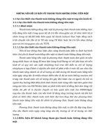 NHỮNG VẤN ĐỀ CƠ BẢN VỀ THANH TOÁN KHÔNG DÙNG TIỀN MẶT