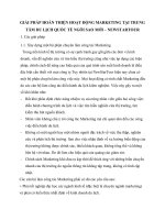 GIẢI PHÁP HOÀN THIỆN HOẠT ĐỘNG MARKETING TẠI TRUNG TÂM DU LỊCH QUỐC TẾ NGÔI SAO MỚI