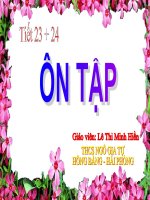 Tiet 24 - On tap chuong I