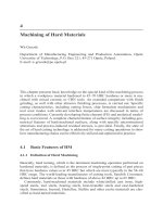 Machining of Hard Materials