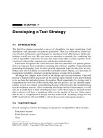 Logic kỹ thuật số thử nghiệm và mô phỏng P7