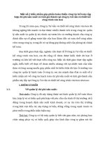 Một số ý kiến nhằm góp phần hoàn thiện công tác kế toán tập hợp chi phí sản xuất và tính giá thành tại công ty tư vấn và thiết kế công trình văn hoá