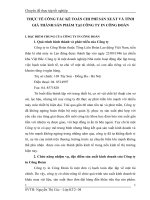 THỰC TẾ CÔNG TÁC KẾ TOÁN CHI PHÍ SẢN XUẤT VÀ TÍNH GIÁ THÀNH SẢN PHẨM TẠI CÔNG TY IN CÔNG ĐOÀN