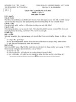 2 MA DE KT1T CHUONG 2 LY 10 (co dap an va thang diem)