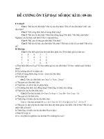 de cuong on thi toan 7