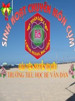 Bài giảng toán lớp 1