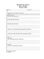 Bài kiểm tra hs 2