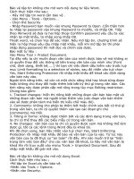 Cách bảo vệ văn bản Word