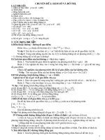 Bài tập ôn tập chương 2 : Hàm số y = ax + b