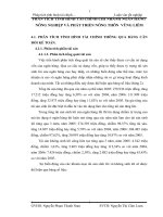 PHÂN TÍCH TÌNH HÌNH TÀI CHÍNH CHI NHÁNH NGÂN HÀNG