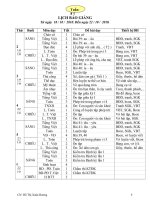 Giao an tuân 10 CKTKN