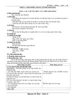 GIÁO ÁN SINH 10 DÀNH CHO GV HAI PHÒNG