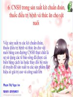 Công nghệ sinh học trong nông nghiệp