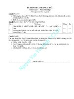 Đề-Đáp án KT chương 2 Hình 7 (D1)