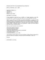 REVISING JOB OFFER: CAN ACCOMMODATE AN ALTERNATIVE