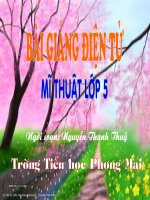 Vẽ tranh đề tài: AN TOÀN GIAO THÔNG
