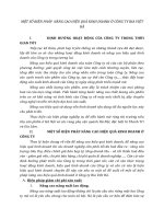 MỘT SỐ BIỆN PHÁP  NÂNG CAO HIỆU QUẢ KINH DOANH Ở CÔNG TY BIA VIỆT HÀ