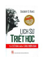 Tài liệu nhập môn lịch sử triết học