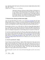 CAC PHƯƠNG PHAP xếp HẠNG TIN DỤNG DOANH NGHIỆP điển HINH TREN THẾ GIỚI 