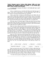 Thực trạng hạch toán vốn bằng tiền và các nghiệp vụ thanh toán tại công ty cổ phần Dệt May xuất khẩu Hải Phòng