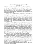 Thực trạng phân tích tài chính tại công ty cổ phần