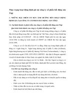 Thực trạng hoạt động định giá tại công ty cổ phần bất động sản Tôgi