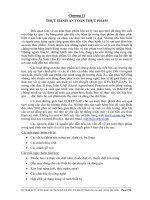 VỆ SINH AN TOÀN THỰC PHẨM