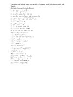 Cac bai tap nang cao PT mu logarit