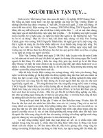 bài dự thi GƯƠNG SÁNG NHÀ GIÁO