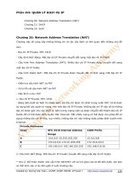 Quản lý các dịch vụ IP