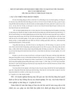 MỘT SỐ Ý KIẾN ĐÓNG GÓP NHẰM HOÀN THIỆN CÔNG TÁC HẠCH TOÁN TIÊU THỤ HÀNG HOÁ VÀ XÁC ĐỊNH KẾT QUẢ