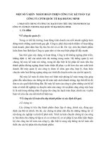 MỘT SỐ Ý KIẾN  NHẰM HOÀN THIỆN CÔNG TÁC KẾ TOÁN TẠI CÔNG TY CPTM QUỐC TẾ ĐẠI HOÀNG MINH