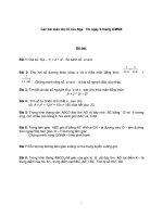 Các bài toán của Nga thi ngày 9 tháng 10 năm 2010