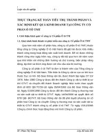 THỰC TRẠNG KẾ TOÁN TIÊU THỤ THÀNH PHẨM VÀ XÁC ĐỊNH KẾT QUẢ KINH DOANH TẠI CÔNG TY CỔ PHẦN Ô TÔ TMT