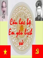 Câu lạc bộ sử