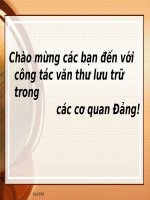 GIỚI THIỆU MÔN HỌC 