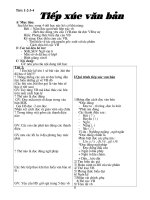 GIÁO ÁN TỰ CHỌN NGỮ VĂN 6 ĐÃ CHỈNH SỬA