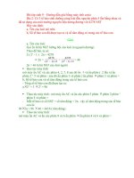 Bài tập sinh 9 hướng dẫn giải bằng máy tính cáio