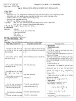 giáo án  vật lí 10- tuần 20