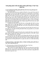 Giải pháp phát triển hệ thống phân phối thép ở Việt Nam hiện nay