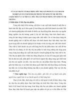 LÝ LUẬN CHUNG VỀ HOẠT ĐỘNG TIÊU THỤ SẢN PHẨM CỦA CÁC DOANH NGHIỆP SẢN XUẤT KINH DOANH TRONG NỀN KINH TẾ THỊ TRƯỜNG