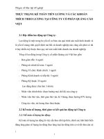 THỰC TRẠNG KẾ TOÁN TIỀN LƯƠNG VÀ CÁC KHOẢN TRÍCH THEO LƯƠNG TẠI CÔNG TY CỔ PHẦN QUẢNG CÁO VIỆT